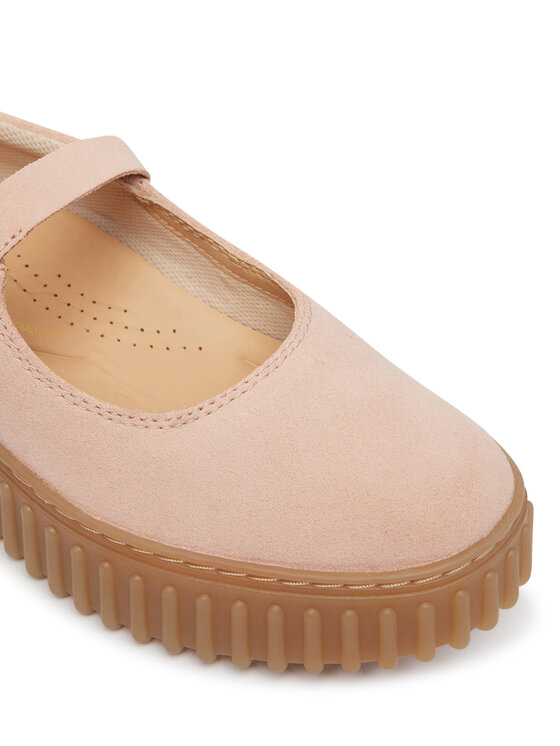 Clarks Clarks Półbuty Torhill Jane 26186306 Różowy