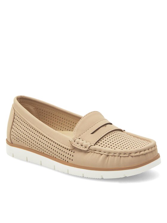 Clara Barson Clara Barson Mokassins WYL3648-1B Beige