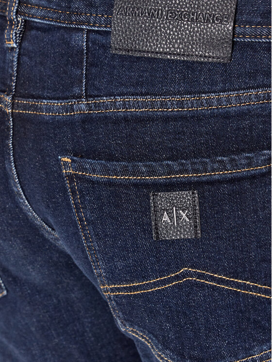 Armani Exchange Armani Exchange Teksad 8NZJ13 Z2SAZ 1500 Tumesinine Slim Fit