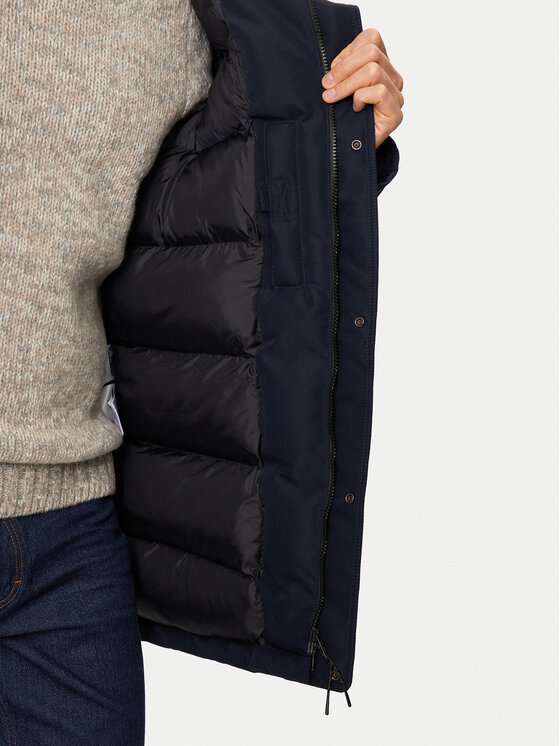 Napapijri Napapijri Zimní bunda A-Cornier NP0A4IJB Tmavomodrá Regular Fit