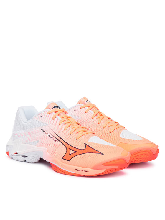 Mizuno Mizuno Взуття у спортзал Wave Lightning Elite V1GA2600 Кораловий