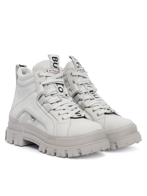 Buffalo Buffalo Schnürschuhe Buffalo Aspha NC Mid 1622603 Grau