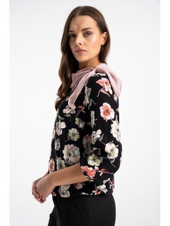 CLICK CLICK Bluzka 10-7014 Kolorowy Regular Fit