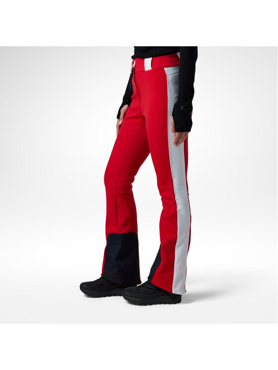 Rossignol Rossignol Spodnie narciarskie W Jcc Softshell Ski Pant Czerwony Slim Fit