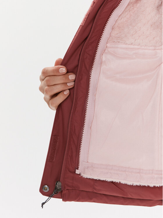 Columbia Columbia Pohodna jakna Bugaboo™ II Fleece Interchange Jacket Rdeča Regular Fit