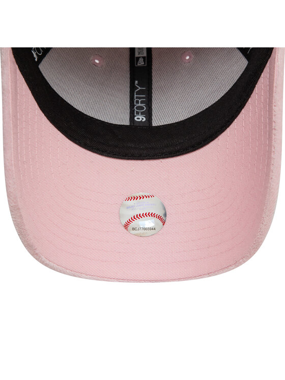 New Era New Era Czapka z daszkiem New York Yankees Diamante Velour 9Forty 60595353 Różowy