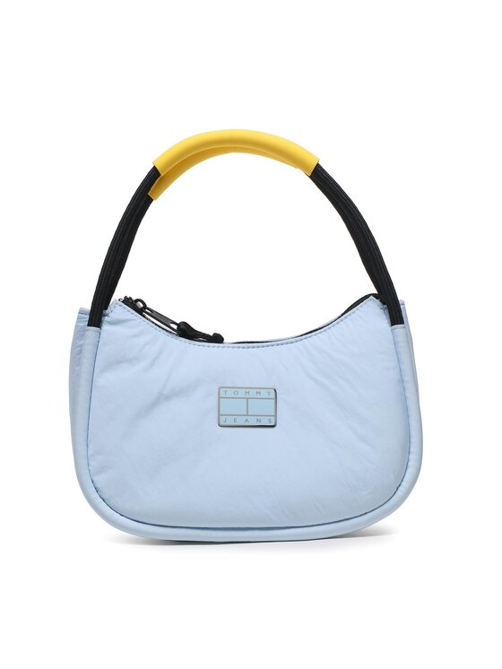 Tommy Jeans Ročna Torba Tjw Summer Festival Shoulder Bag AW0AW14962 Svetlo Modra