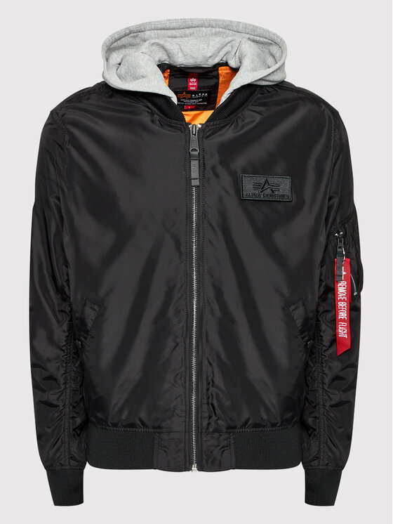 Alpha Industries Alpha Industries Übergangsjacke Ma-1 Tt 106103 Schwarz Regular Fit