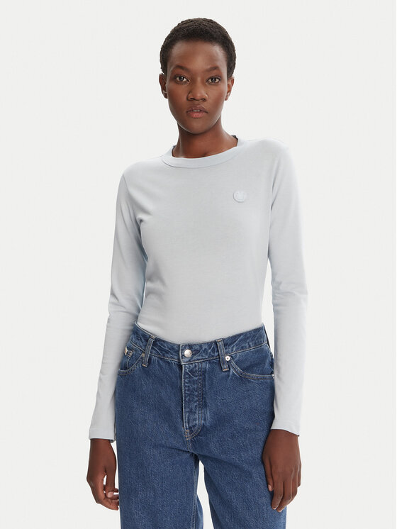 HUGO HUGO Блузка Daliria_B 50520316 Блакитний Regular Fit