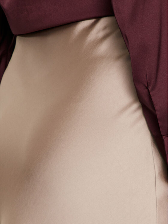 Imperial Imperial Φούστα midi GHI5IBA Μπεζ Regular Fit