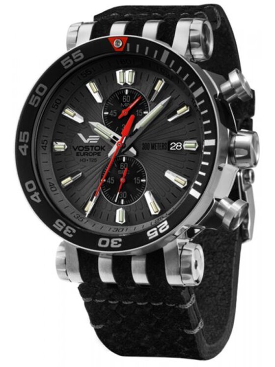 Vostok Europe Vostok Europe Zegarek VK61-575A588 Czarny