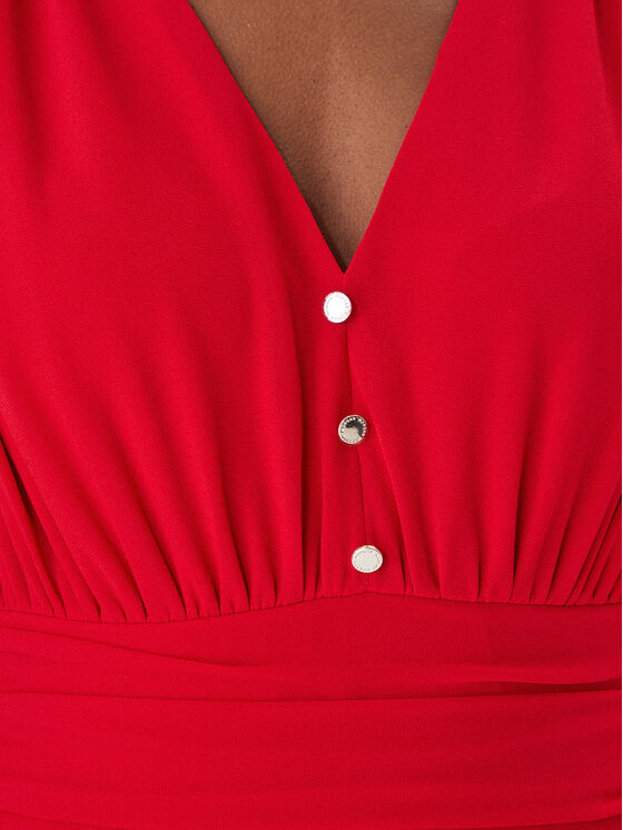 Morgan Morgan Abito da sera 261-RLUCY Rosso Regular Fit