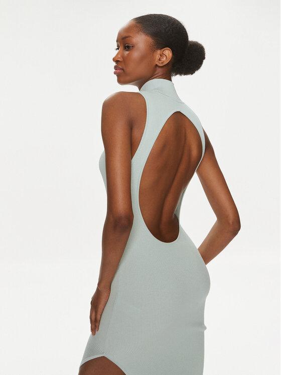 Elisabetta Franchi Elisabetta Franchi Hétköznapi ruha AM-69S-41E2-V400 Zöld Slim Fit