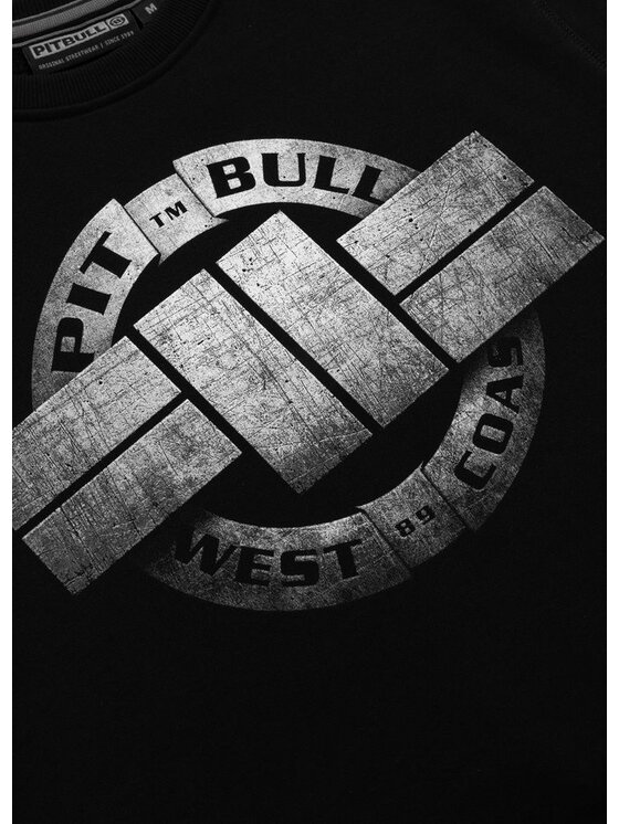 PITBULL PITBULL Bluza Bluza Czarny Regular Fit