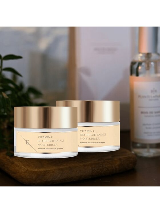 Erthskin London Erthskin London 2x Witamina C Bio Rozświetlający krem ​​nawilżający Krem na dzień