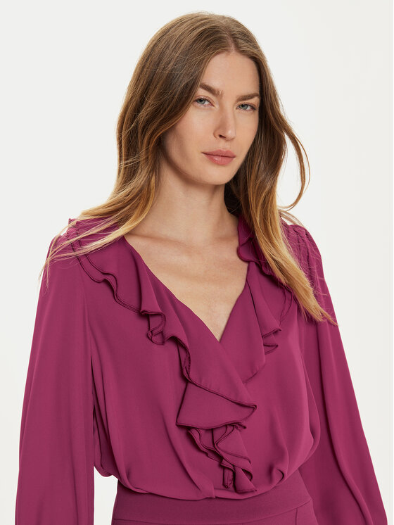 Rinascimento Rinascimento Jumpsuit CFC0019709002 Dunkelrot Regular Fit