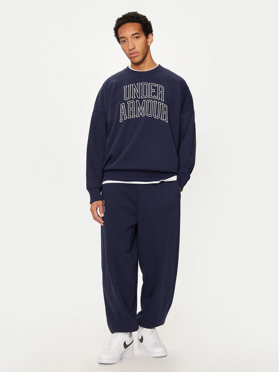 Under Armour Under Armour Spodnji del trenirke UA Icon 1386551 Mornarsko modra Loose Fit