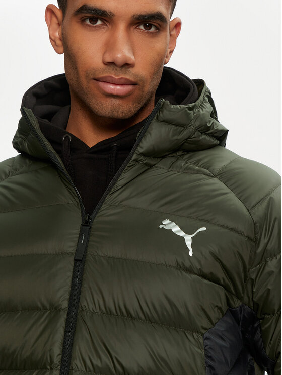 Puma Puma Pūkinė striukė PackLITE 849355 Žalia Slim Fit