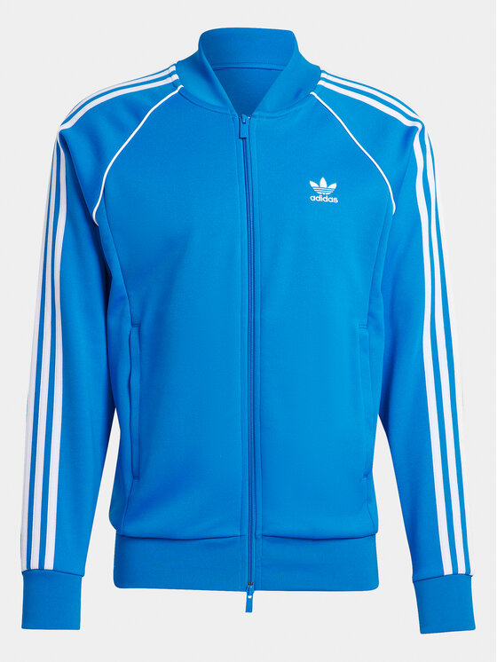 adidas adidas Majica dugih rukava adicolor Classics SST IL2493 Plava Slim Fit