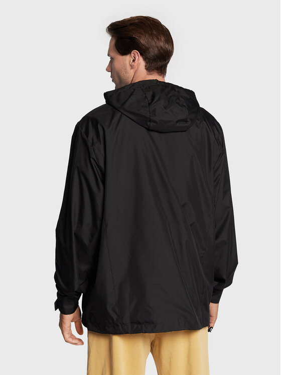 Reebok Reebok Μπουφάν anorak Vector HG8932 Μαύρο Relaxed Fit