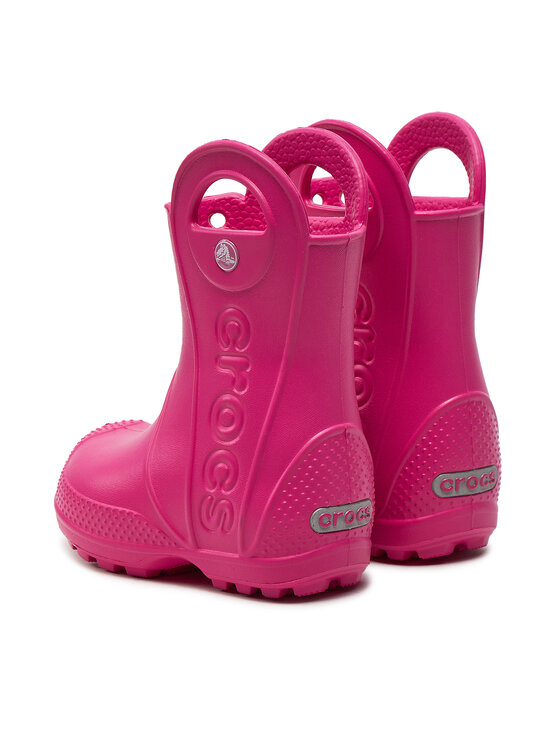Crocs Crocs Wellington Handle It Rain Boot Kids 12803 Rosa