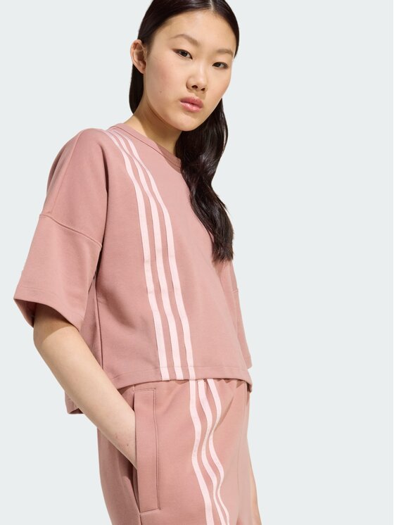 adidas adidas T-Shirt 154343 Różowy Loose Fit