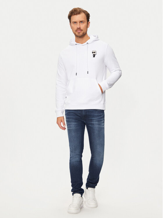 KARL LAGERFELD KARL LAGERFELD Bluză 705036 544910 Alb Regular Fit