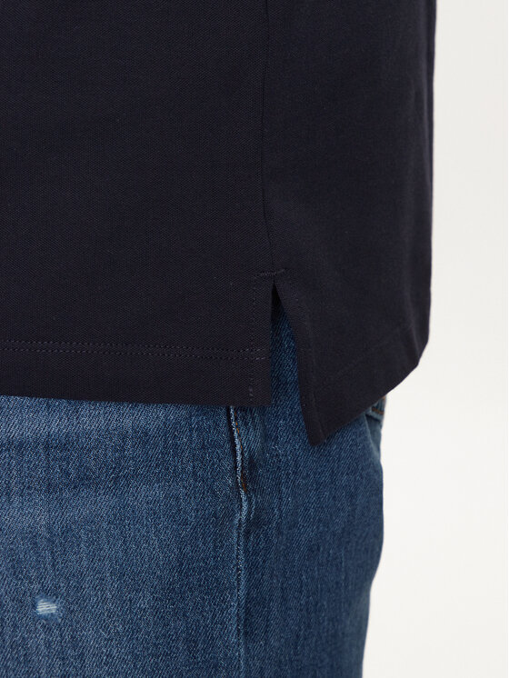HUGO Hugo Polokošeľa 50467344 Tmavomodrá Slim Fit