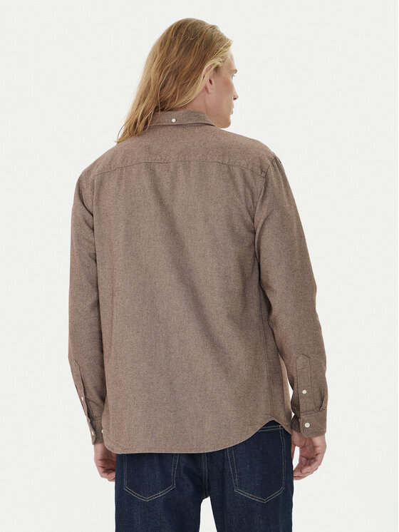 Jack & Jones Jack & Jones Hemd Blubrook 12282353 Beige Regular Fit