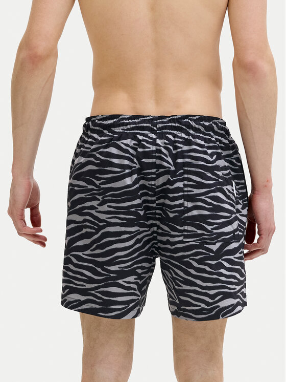 Jack & Jones Jack & Jones Plavecké šortky Maui Shell 12291808 Černá Regular Fit