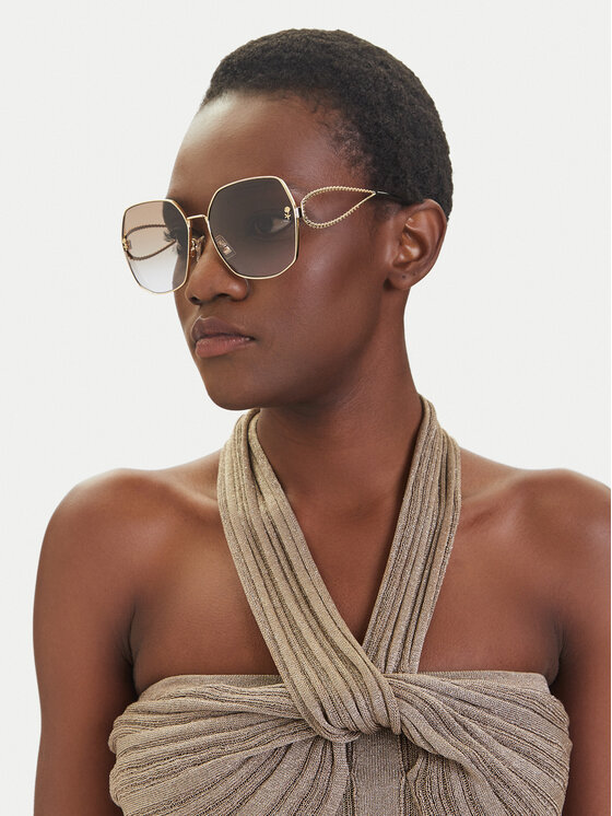 Etro Etro Okulary przeciwsłoneczne 0071/F/S 207873 Złoty