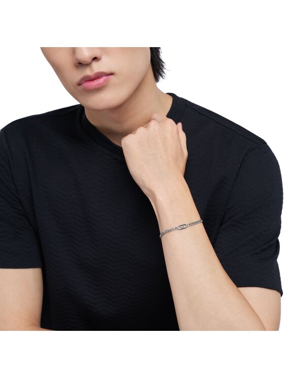 Emporio Armani Emporio Armani Bransoletka EGS3247040 Srebrny