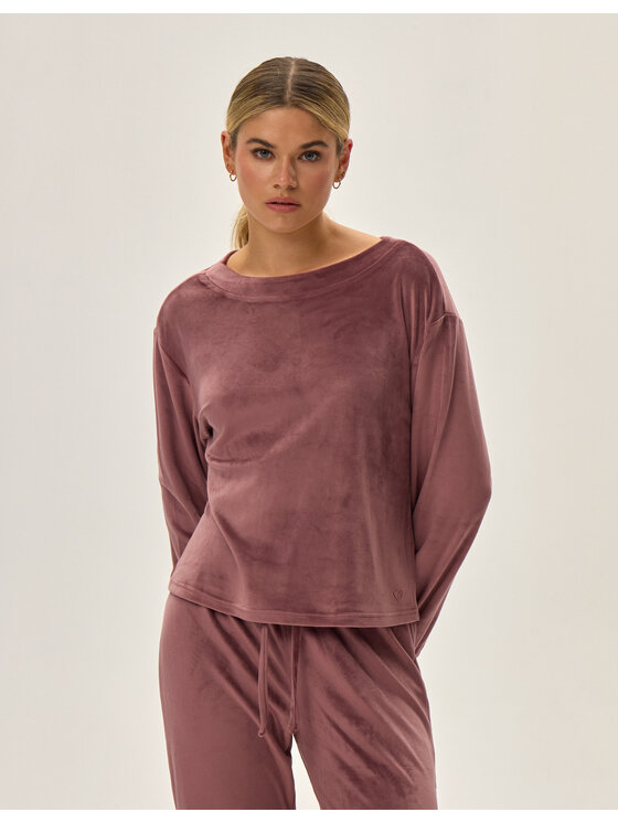 Esotiq Esotiq Piżama 42088 Różowy Regular Fit