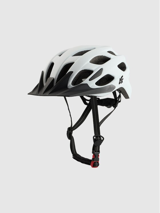 4F 4F Kask rowerowy 4FWSS26AHELU135-10S Biały