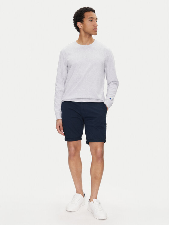 Tommy Jeans Tommy Jeans Szorty materiałowe Scanton DM0DM21950 Granatowy Slim Fit