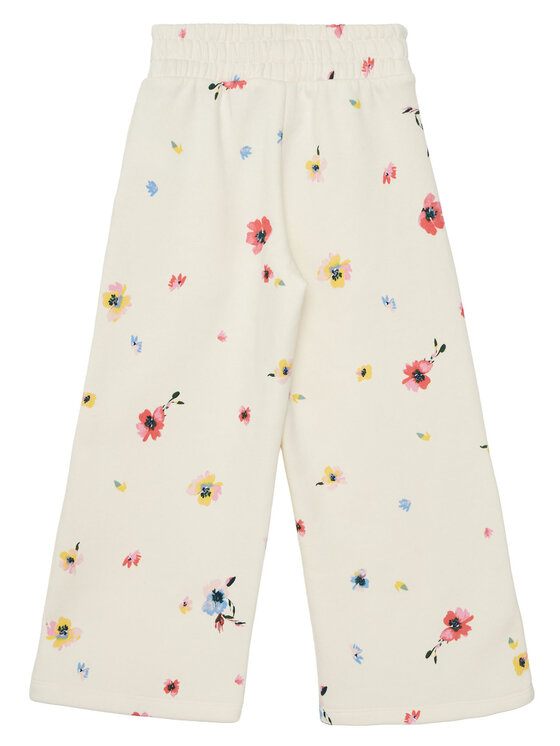 Gap Gap Spodnie dresowe 742132-02 Écru Relaxed Fit