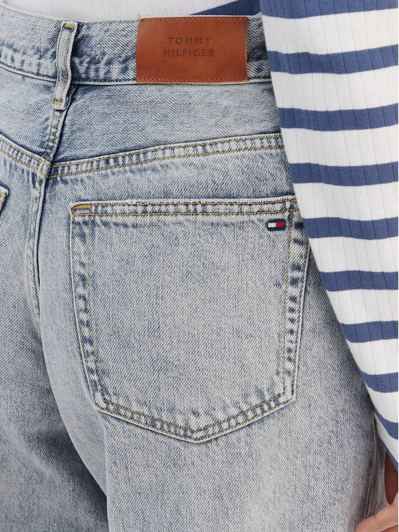 Tommy Hilfiger Tommy Hilfiger Jeansy 70's WW0WW48519 Modrá Wide Leg
