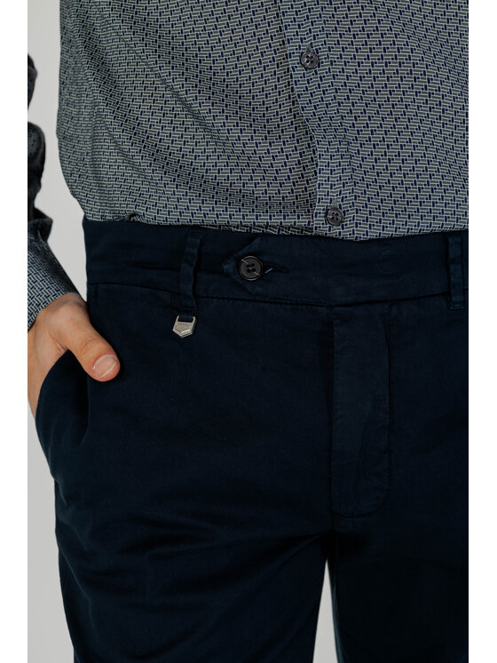 Antony Morato Antony Morato Pantalone da abito BRYAN Blu Skin Fit