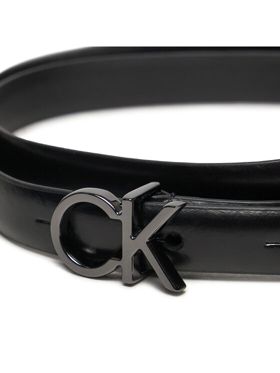 Calvin Klein Calvin Klein Ζώνη Γυναικεία Ck Thin Belt 1.5Cm K60K612360 Μαύρο