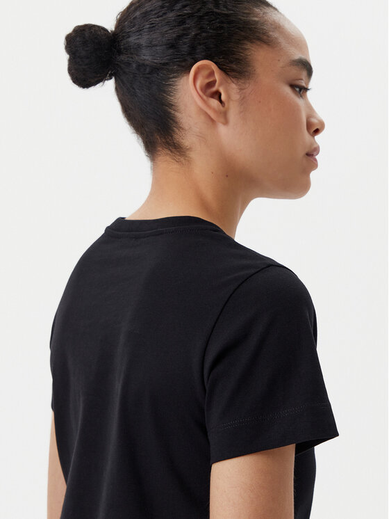 PINKO PINKO T-Shirt Bussolotto 100355 A2OD Czarny Regular Fit