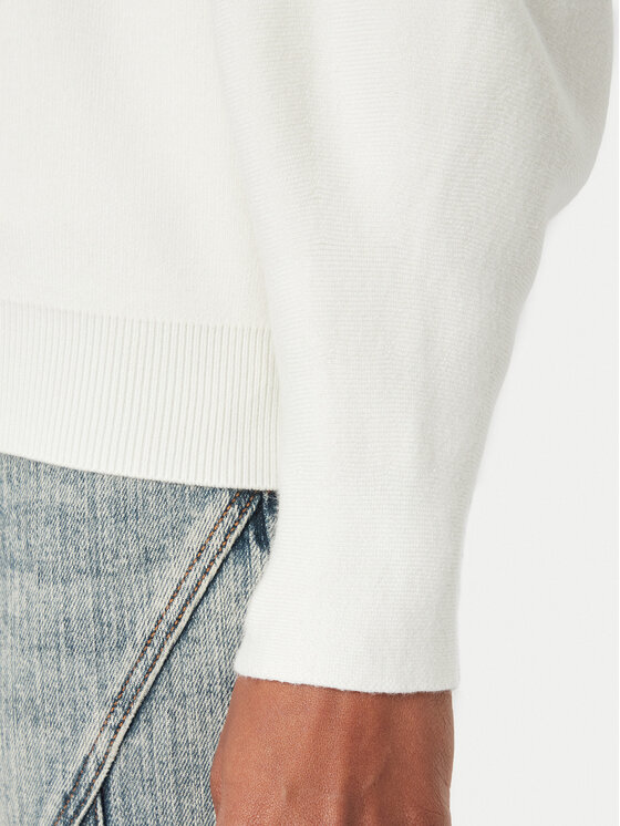 Guess Guess Sweter W6YR30 Z0978 Kremowy Regular Fit
