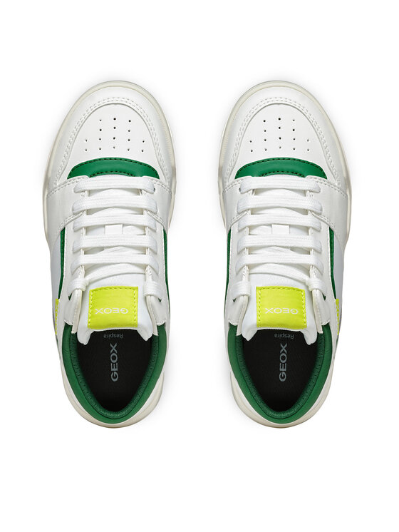 Geox Geox Sneakersy J557RA 054FU C0547 S Biały