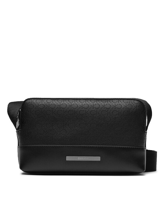 Geantă crossover Calvin Klein Modern Bar Camera Bag Mono K50K511763 Negru