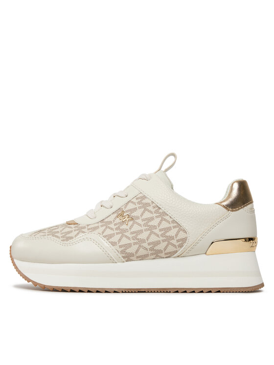 MICHAEL Michael Kors MICHAEL Michael Kors Сникърси Raina Trainer 43R4RNFSAB Екрю