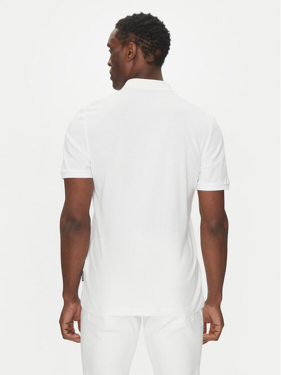 Hechter Paris Hechter Paris T-Shirt 74006 100912 Biały Regular Fit