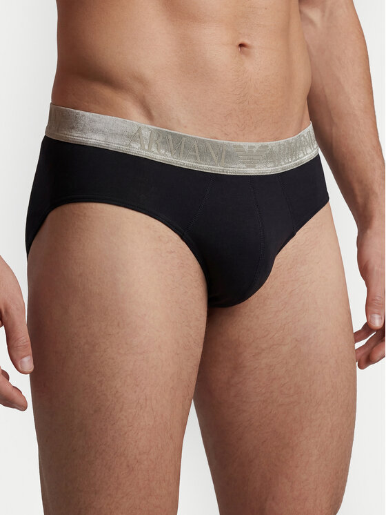 Emporio Armani Underwear Emporio Armani Underwear Set di slip classici EM000258 AF18886 MC061 Nero