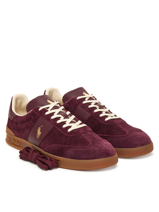 Polo Ralph Lauren Polo Ralph Lauren Sneakersy 809973707003 Bordowy