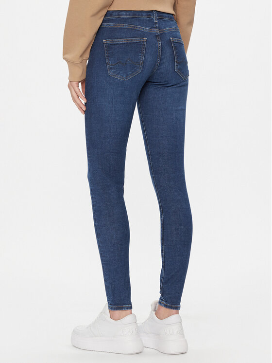 Pepe Jeans Pepe Jeans Jeansy PL204583 Granatowy Skinny Fit
