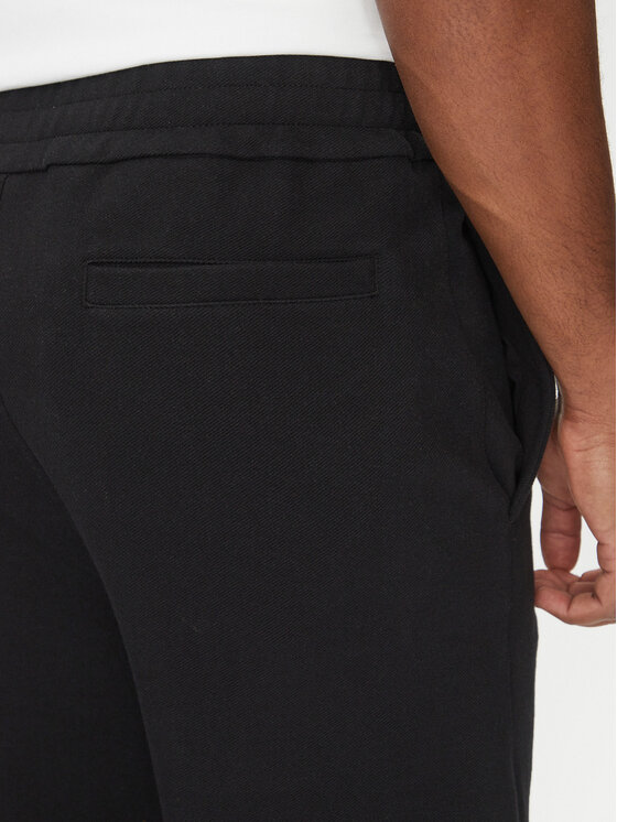 Filling Pieces Filling Pieces Stoffhose Unisex Coach 7613397 Schwarz Regular Fit