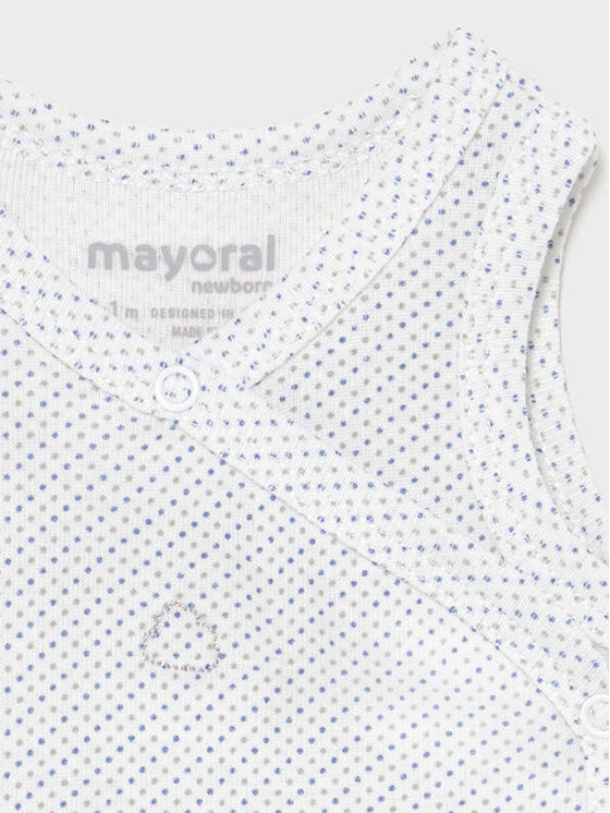 Mayoral Mayoral Body dziecięce 1790 Biały Regular Fit